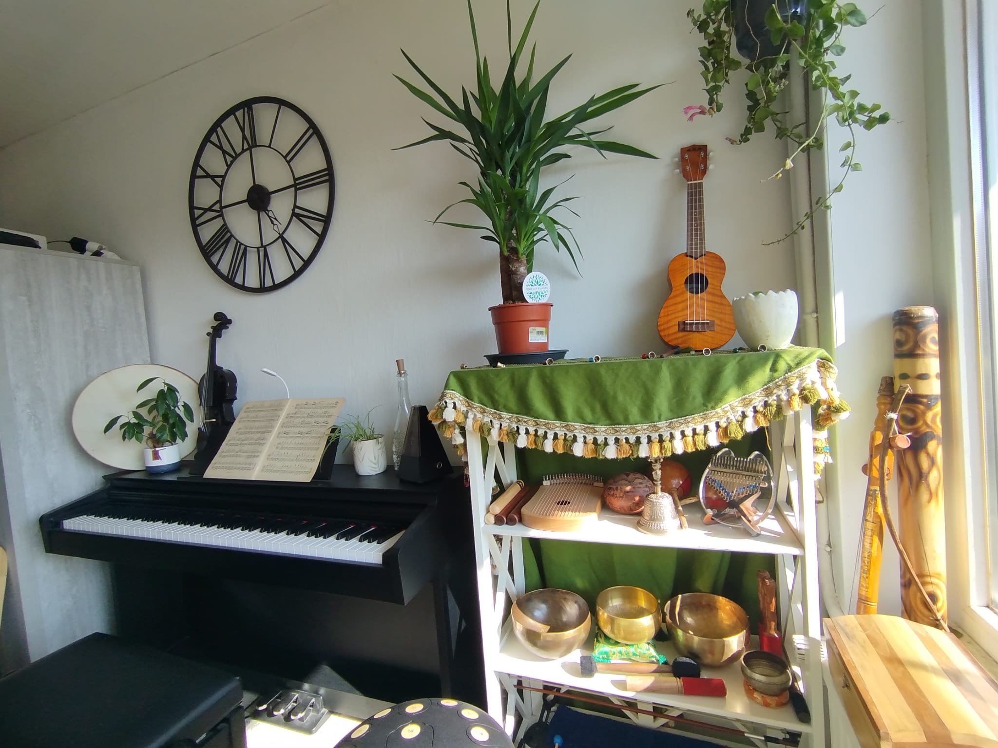 Espace de musicothérapie