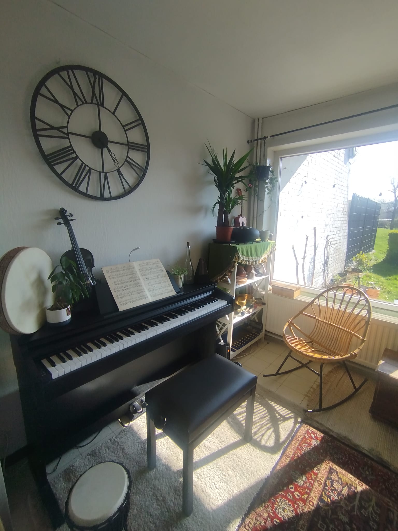 Espace de musicothérapie